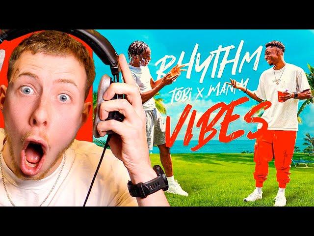 REACTING TO Tobi & Manny - Rhythm & Vibes