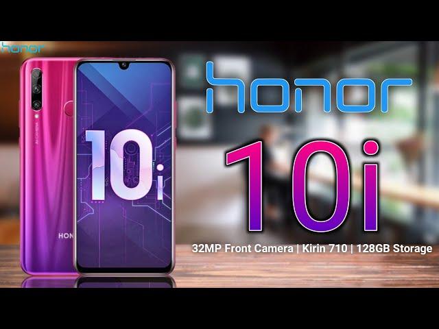 Honor 10i Official Look, Review, Introduction, Specifications, Camera, Trailer