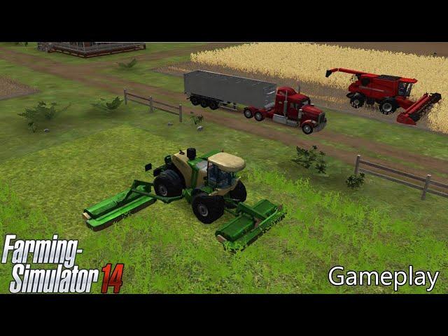 Fs14 Farming Simulator 14 - Gameplay Timelapse #83