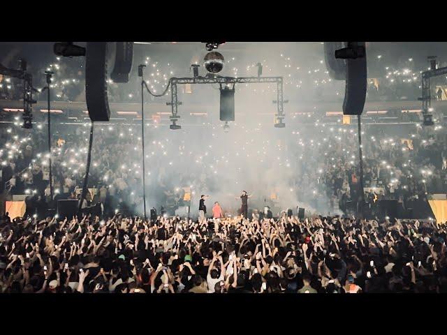 Skrillex B2B Fred again.. B2B Four Tet (Pangbourne House Mafia) @ Madison Square Garden NY 2023 [4K]