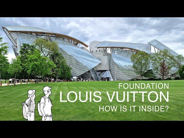 4K Paris  : Louis Vuitton Foundation - How Is It Inside?
