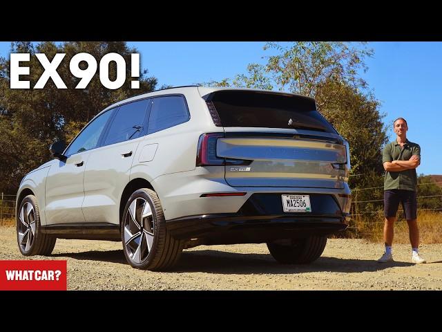 Volvo EX90 review AND range test! How far can this electric SUV go on a full charge? | What Car?