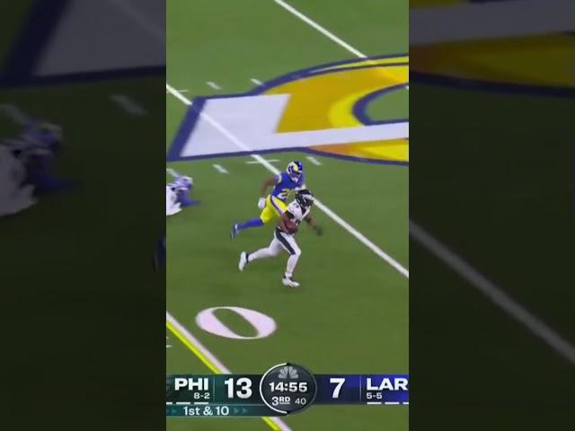 Saquon Barkley GOES OFF for a 70-yard TOUCHDOWN RUN!!!!  Eagles vs Rams Highlights