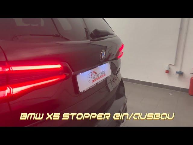 BMW X5 G05 Tachostopper Ein/Ausbau Tutorial