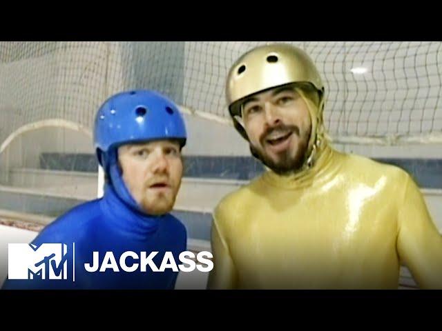 Ice Barrel Jumping (2001) | Jackass