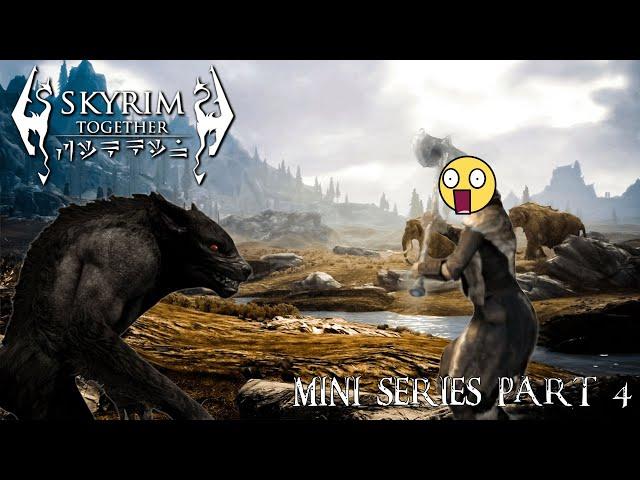 WEREWOLVES IN SKYRIM?! | Skyrim Together Reborn! | NPC series | Mini Series Ep.4