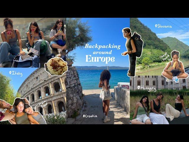 BACKPACKING AROUND EUROPE VLOG | 18 days, 9 cities, 16 trains