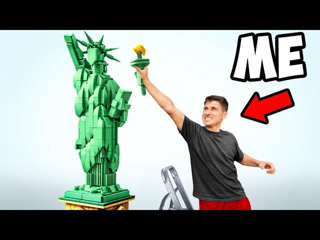 I Built the Statue of Liberty out of Legos!