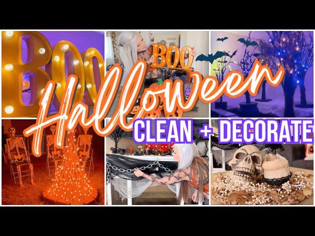 *NEW* CLEAN + DECORATE WITH ME FOR HALLOWEEN 2024! FALL CLEANING MOTIVATION!