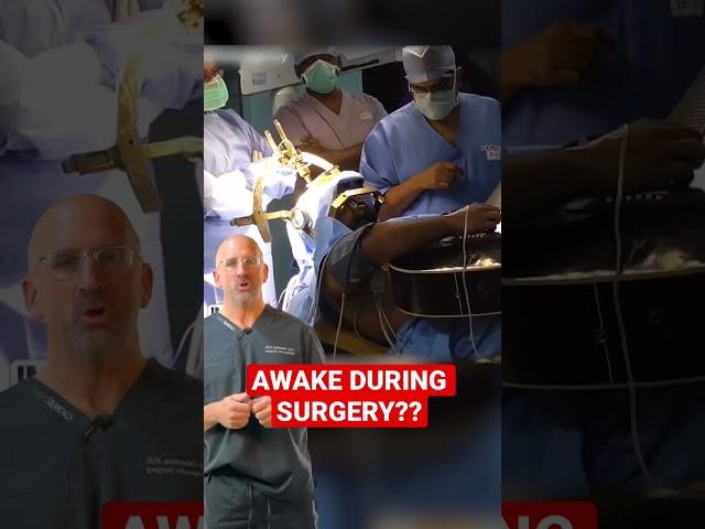 AWAKE  During Surgery?? #shorts