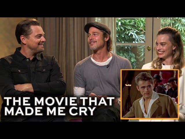 Leonardo DiCaprio, Brad Pitt, and Margot Robbie on the first movies that meant something to them