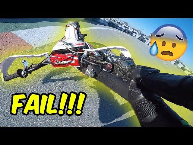 Das tat weh ... | Pitbike Action!