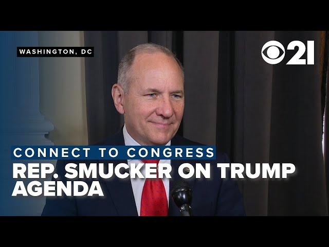 Preps for Trump's address: Congressman on tariffs, Ukraine; 'not worried' about agenda