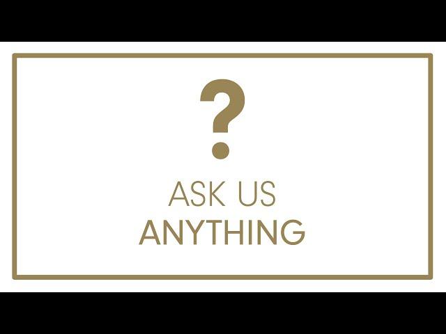 Starting this September Webinar: Ask Us Anything