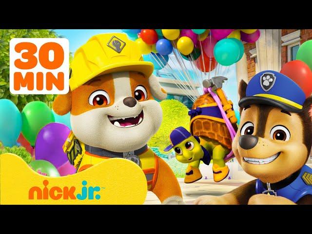 Rubble i jego Ekipa | Rubble i Chase ratują pana McTurtle i Chargerem!| 30 minut | Nick Jr. Polska