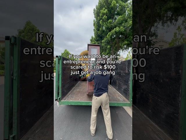  #hustle #bluecollar #junkremoval