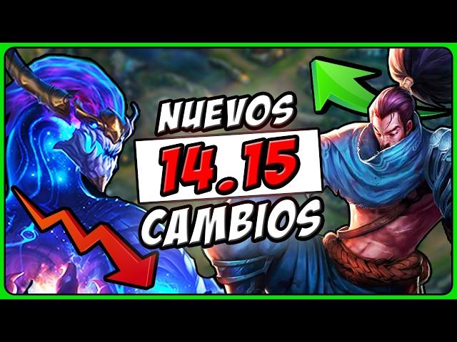  ¡NOTAS del PARCHE 14.15!  Nerfeo MASIVO a los ADC  || League of Legends