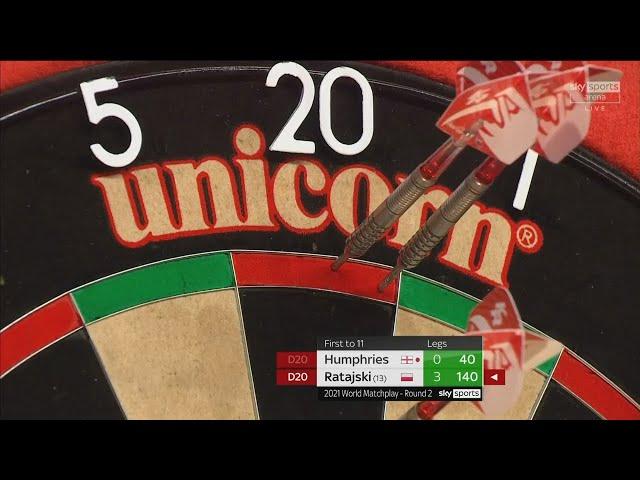  Krzysztof Ratajski - Finisz *140* | World Matchplay 2021