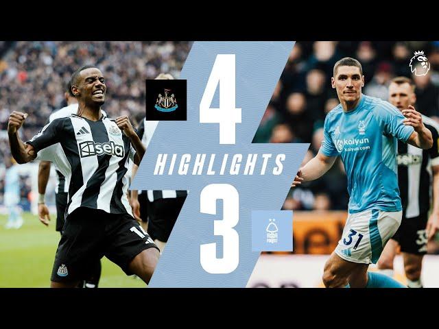 Newcastle United 4-3 Forest | Premier League Highlights 