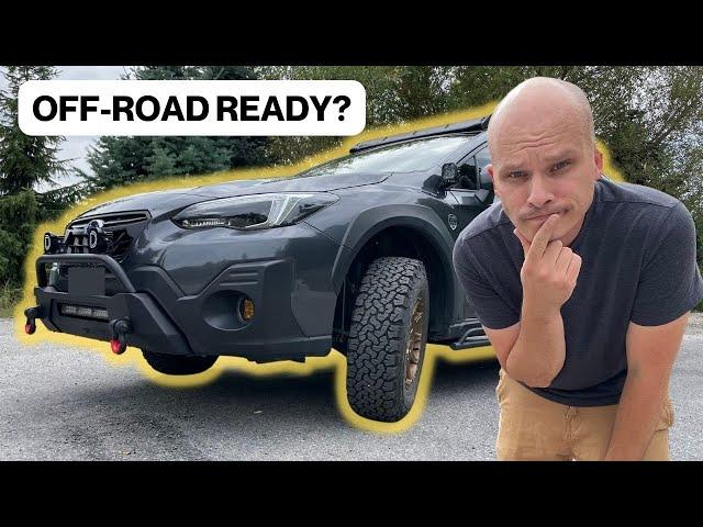 Review of MODIFIED 2022 Subaru Crosstrek Sport! This is a clean build!