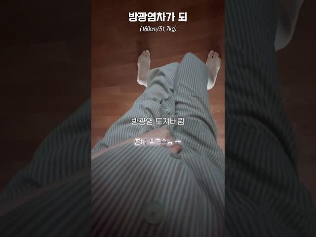 방광염차가 되 #다이어트브이로그