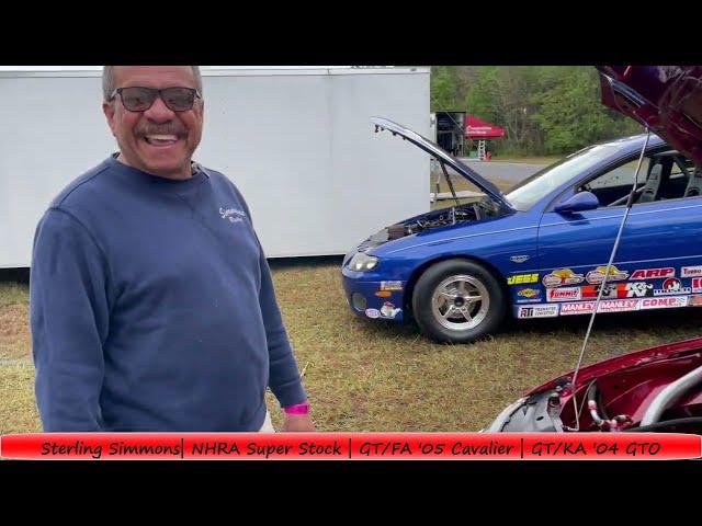 Sterling Simmons | NHRA Super Stock '05 Cavalier & '04 GTO | Driver Interviews with Bobby Fazio