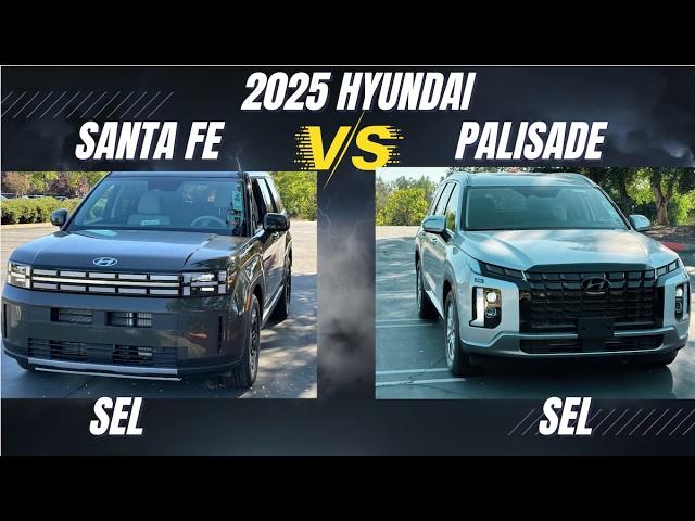 2025 Hyundai Santa FE vs Palisade. Which one is a better buy?