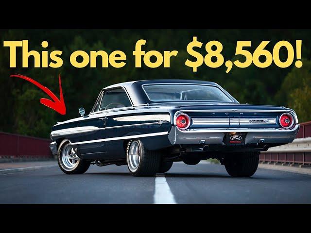 The COOLEST Classic American Cars For Under $10,000