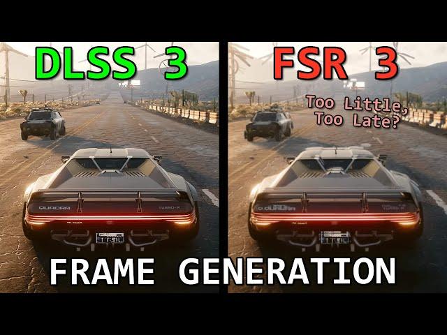 The Problem with FSR 3.0 Frame Generation... vs DLSS 3