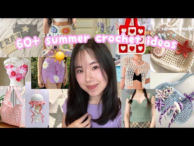 ️ 60 FREE summer crochet ideas for beginners (MUST MAKE!!)