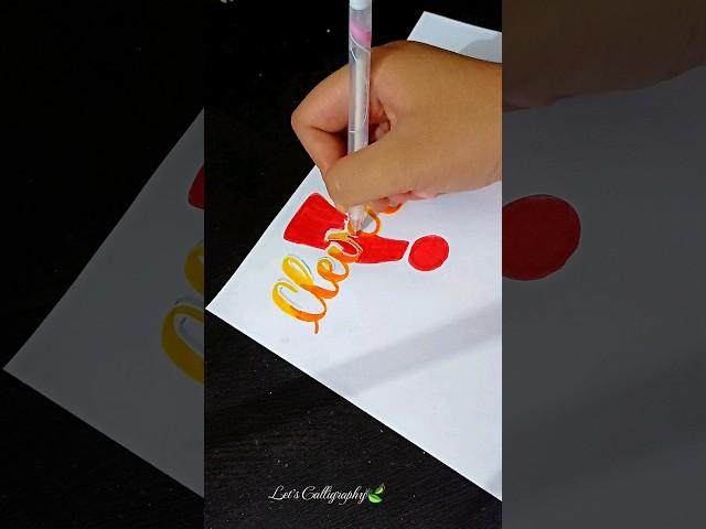 Try it with different types of fonts #caligrapghy#calligraphy#art#calligrapgy#calligraphytools