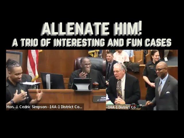 Judge Simpson being Serious and Seriously Fun