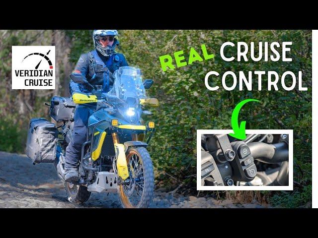 Add Cruise Control to your Motorcycle (Veridian Cruise Overview - V-Strom 800DE)