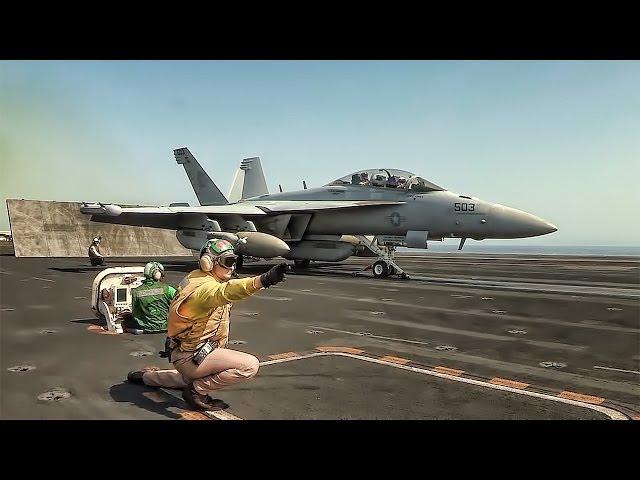 Aircraft Carrier Takeoffs & Landings