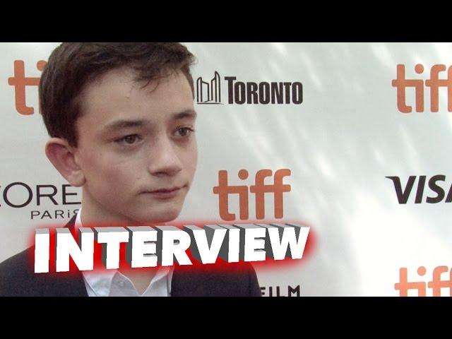 A Monster Calls: Lewis MacDougall Exclusive Interview TIFF Premiere 2016 | ScreenSlam