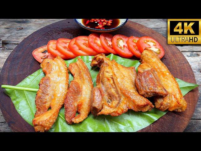 Easy Way To Make Yummy Crispy Pork Belly | Asian Food @foodatasty