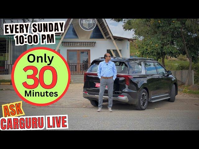 Best Car & SUV in 12 Lakhs ⭐️ Hyundai, Tata, Kia, Mahindra, Maruti & Citroen  Live With CARGURU