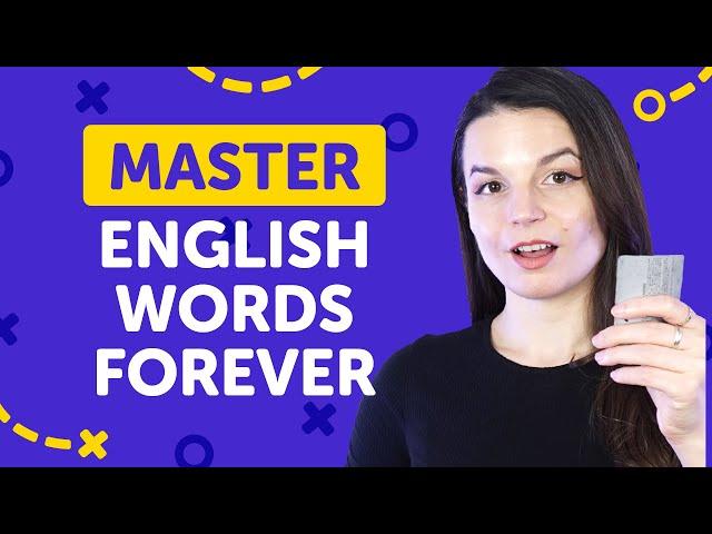 The One Guaranteed Way to Learn English Words for Good