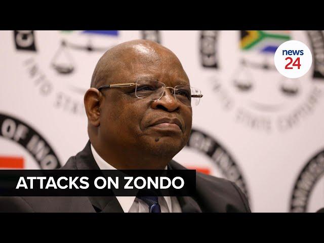 WATCH | Emotional Zondo on Zuma attacks: 'It hasn't been easy... but I would do it again'