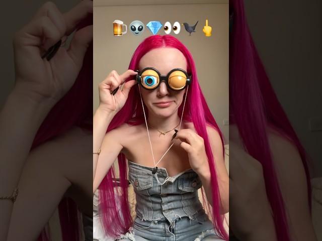 The WEIRDEST sunglasses in the world #haul #rate #makeup #beauty #unpacking #unboxing