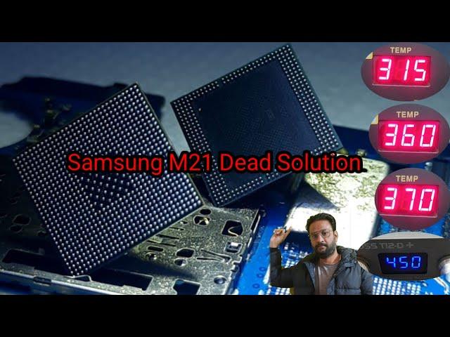 Samsung M21 Dead Solution  double decker cpu reball