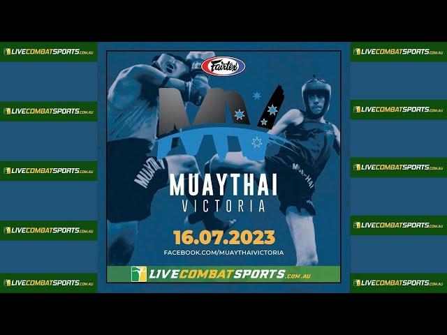 Muaythai Victoria - July 2023 - F20 - Rhys Kirk vs Sebastian Mucci