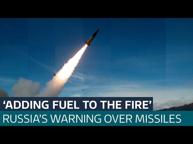 'Fuel to the fire': Russia condemns Biden U-turn on Ukraine's use of long range missiles | ITV News