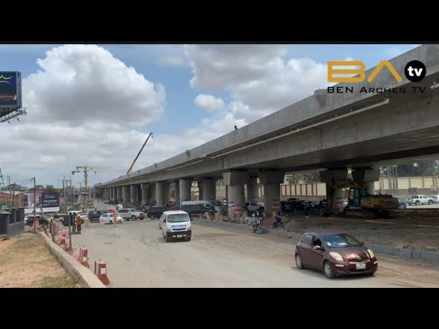 New Shots! Multimillion Dollar  Flower Pot  Road Interchange In Accra Nears Completion .