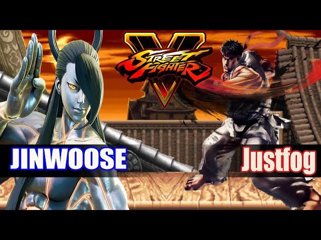 SFVCE: JINWOOSE (Seth) vs Justfog (Ryu) Street Fighter V Ranked Match Set