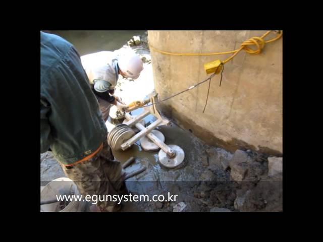 wire saw work process
