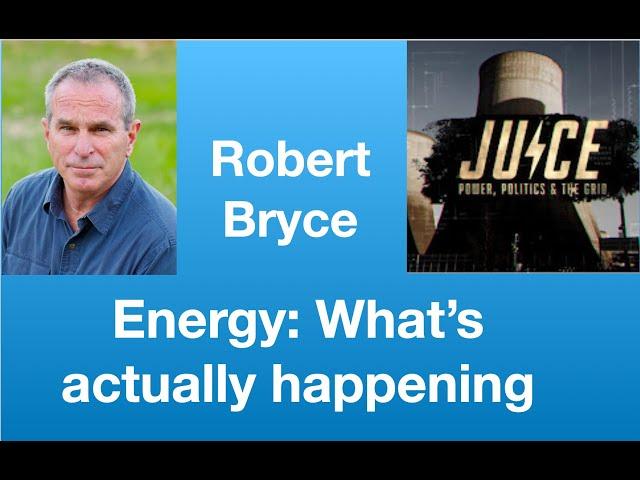 Robert Bryce: Energy: What’s actually happening | Tom Nelson Pod #201