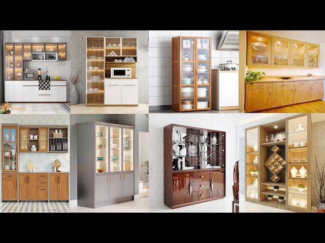 Top 60 crockery unit designing ideas | Latest crockery cabinet designs for kitchen | Home Decor