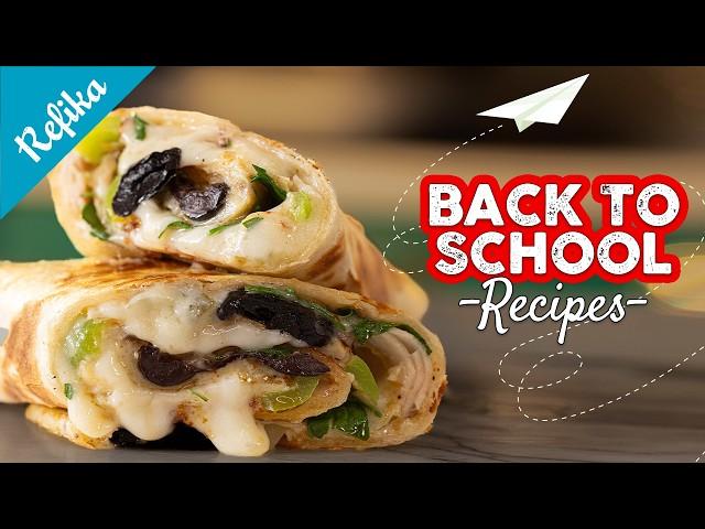 5 LUNCH BOX IDEAS FOR SCHOOL / WORK | Egg Wrap, Chicken Salad Sandwich, Potato Egg, Sandwich Ring