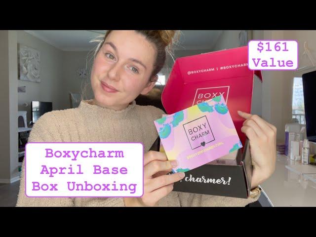 BOXYCHARM APRIL 2022 BASE BOX UNBOXING | Beauty Box Subscription